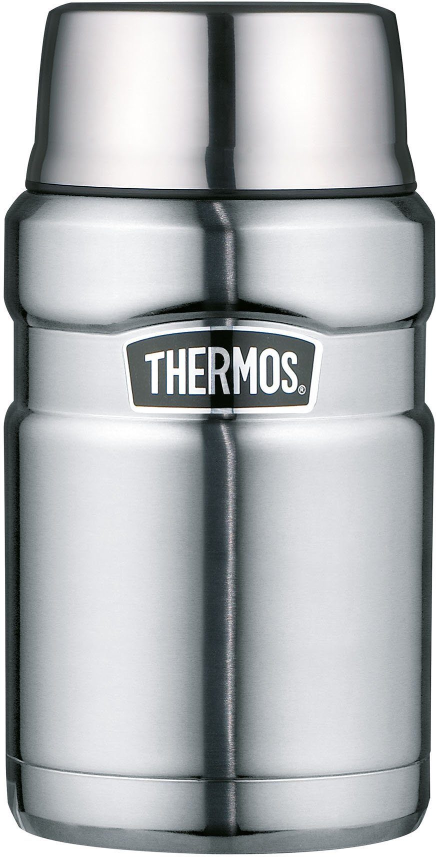 ml THERMOS edelstahlfarben (1-tlg), Stainless King, 710 Thermobehälter Edelstahl,