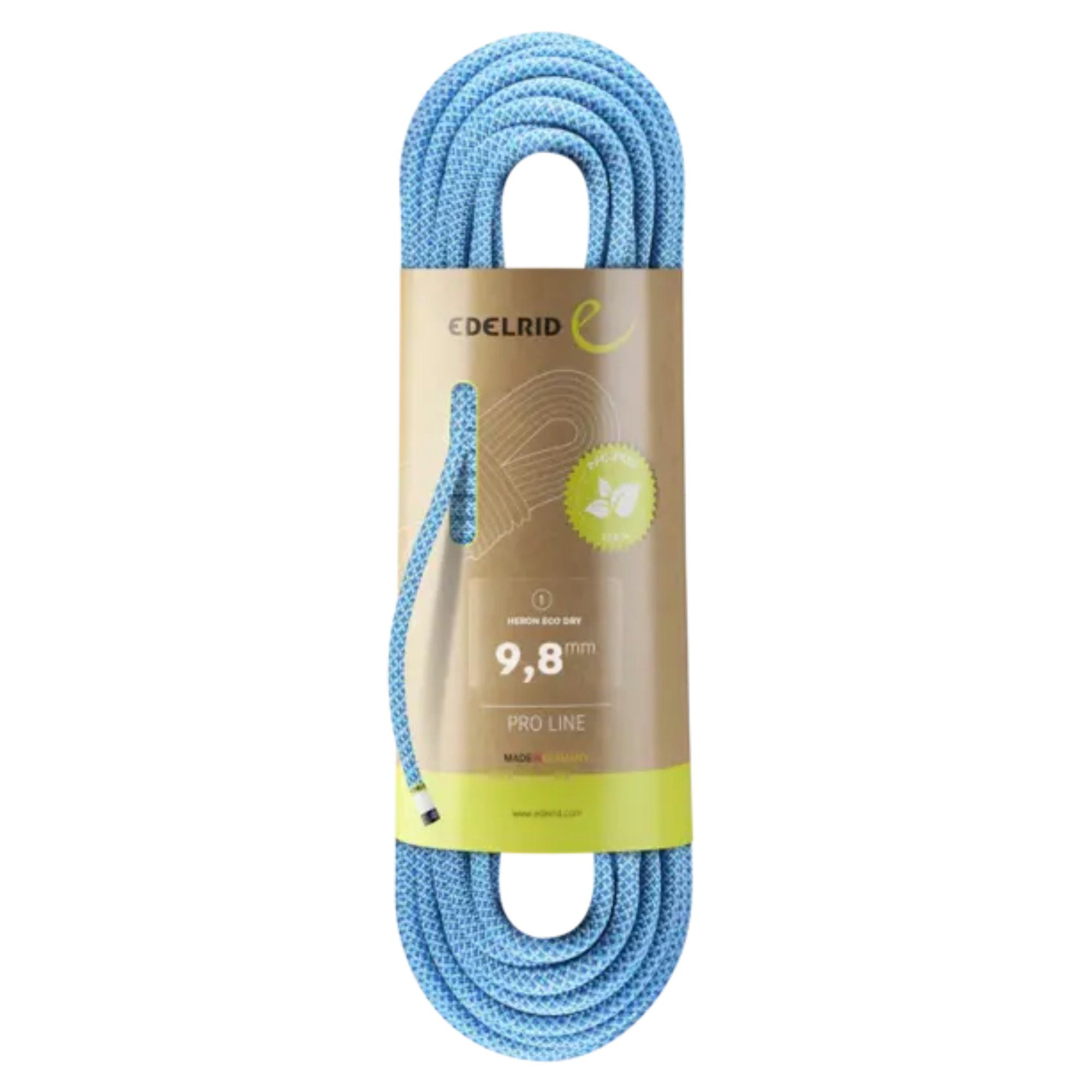 Edelrid Heron Eco Dry mm Allround-Seil blau 9,8 Kletterseil