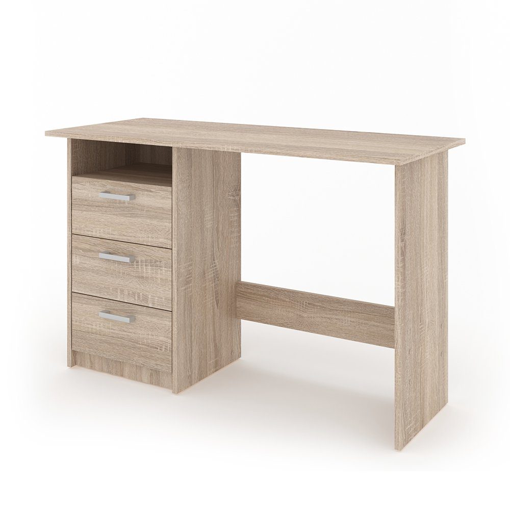 Vicco Schreibtisch Meiko, Sonoma, 120 x 50 cm günstig online kaufen