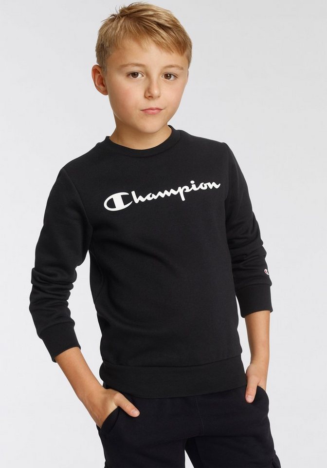 Champion Sweatshirt Crewneck Sweatshirt, Mit Logoschriftzug und Logodruck