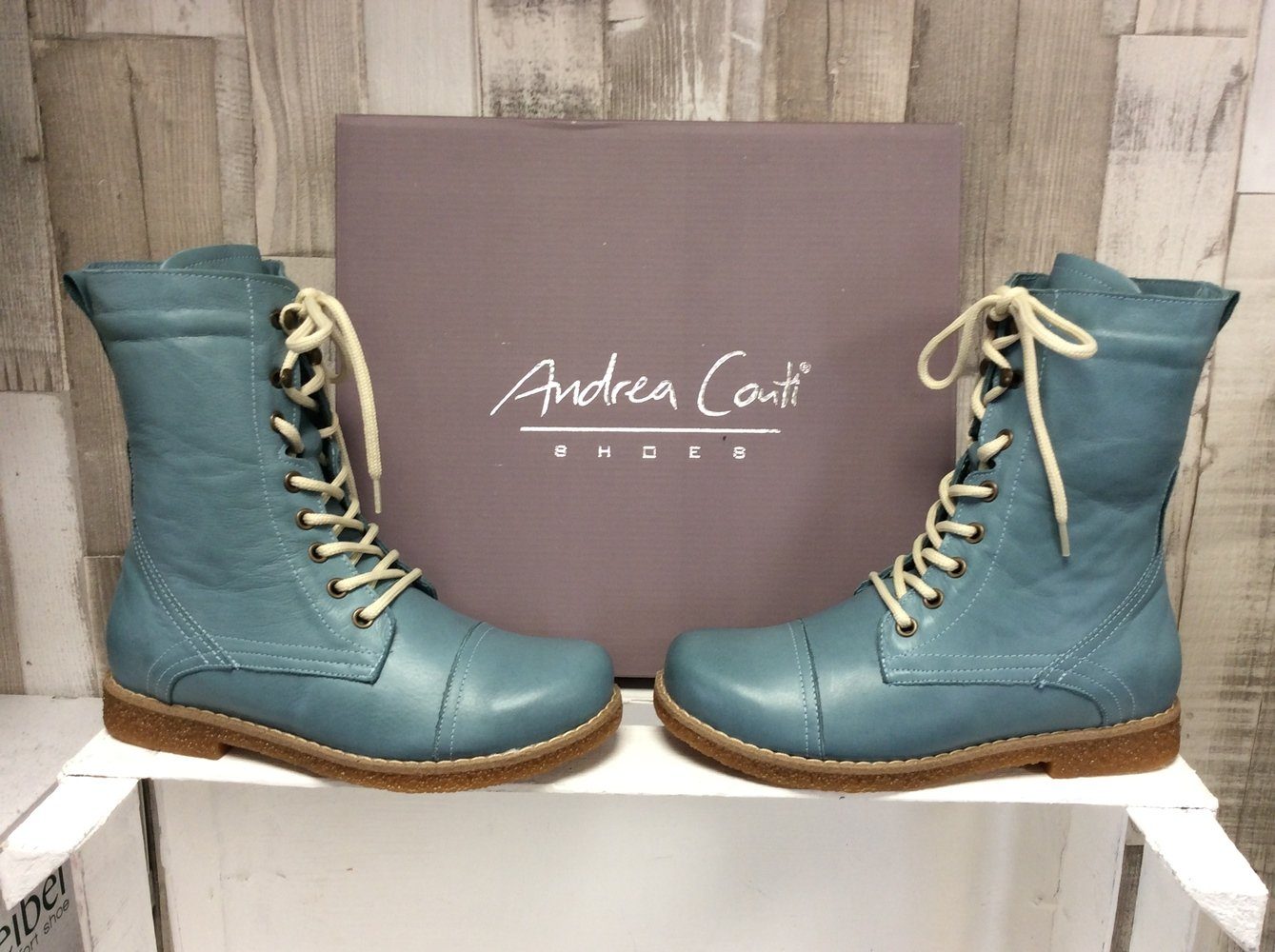 Andrea Conti Andrea Conti Damen Boots petrol Stiefelette