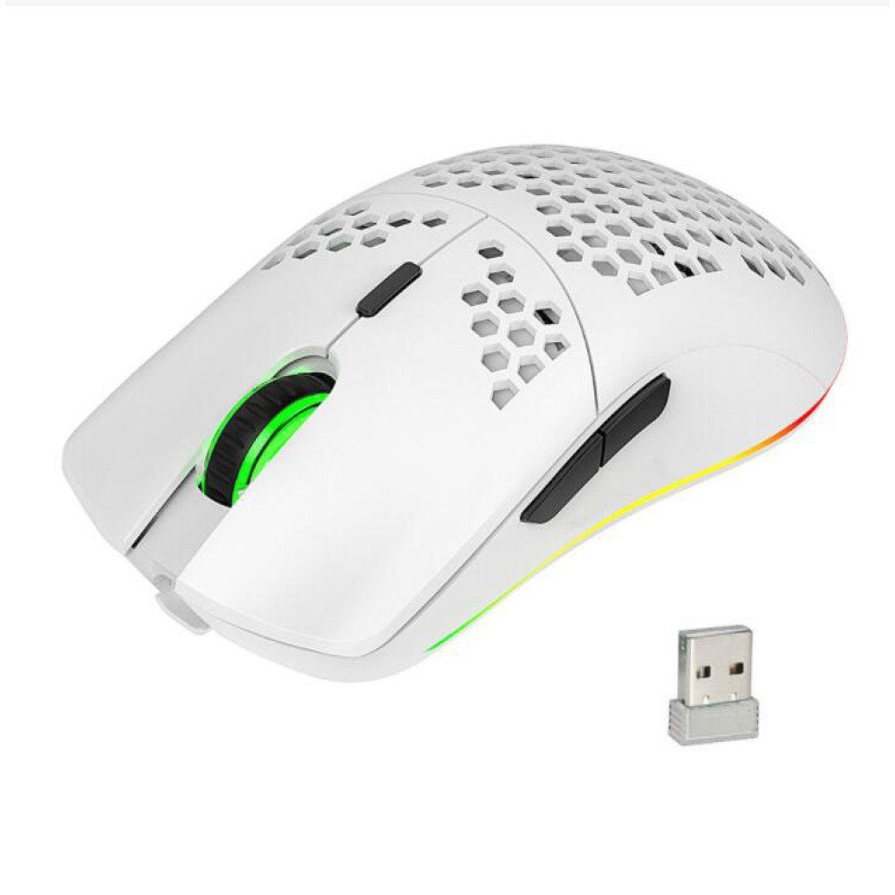GelldG »Gaming Maus kabellos RGB Wiederaufladbare, 7 Tasten« Gaming-Maus