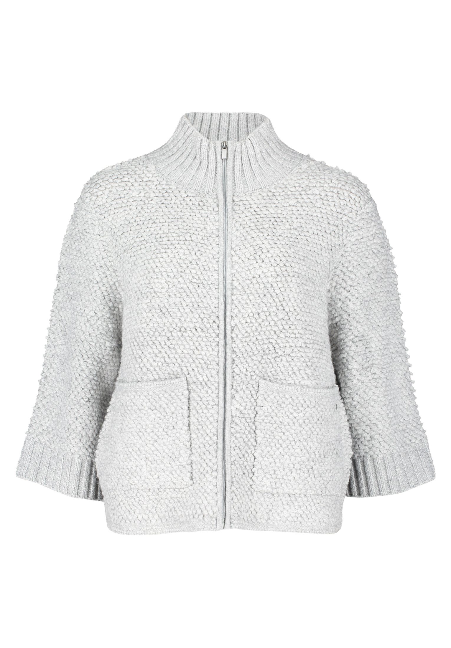 Betty&Co Strickjacke Damen Strick-Cardigan mit Reißverschluss (1-tlg) günstig online kaufen