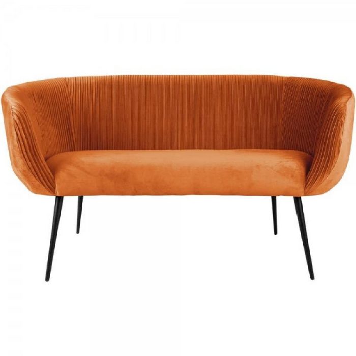 Leitmotiv Sitzbank Sofa Majestic Velvet Burned Orange