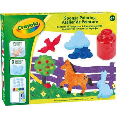 Crayola® Pinsel Crayola Craft Set Malen mit Schwamm