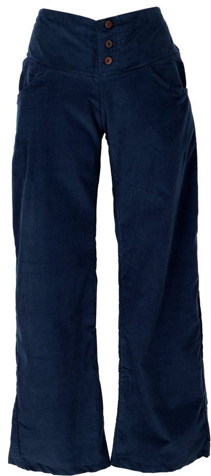 Guru-Shop Relaxhose Cordhose mit leicht ausgestelltem Bein -.. Ethno Style,  alternative Bekleidung