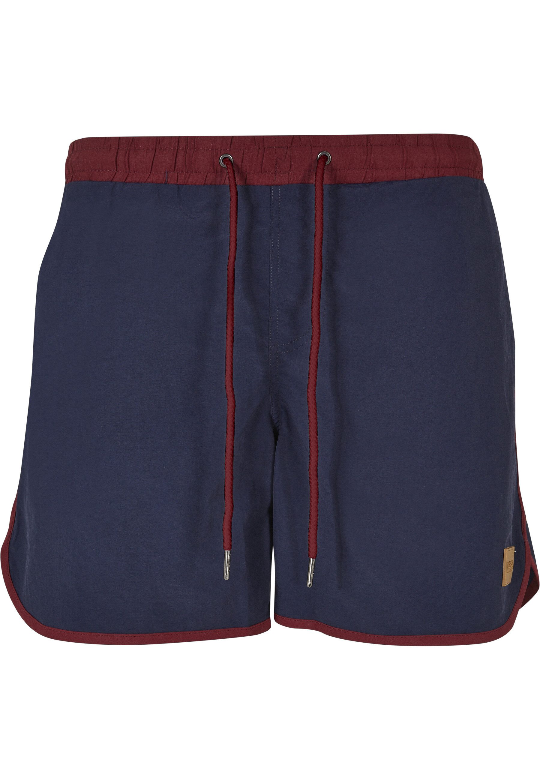 URBAN CLASSICS Badeshorts Urban Classics Herren Retro Swimshorts