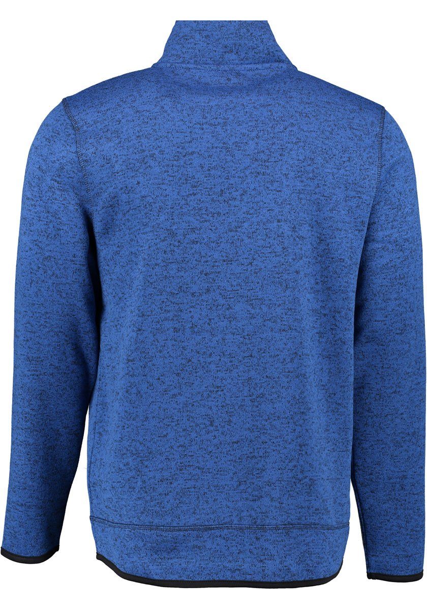 OS Trachten Strickfleecejacke Nucku Outdoorjacke mit Stehkragen und Brustta günstig online kaufen