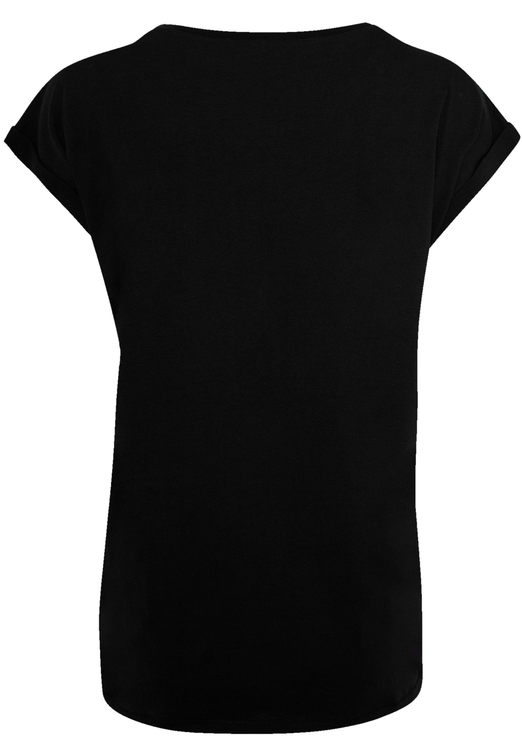 F4NT4STIC T-Shirt weicher Rock mit Distressed Band Qualität, Sehr Premium Baumwollstoff Tragekomfort hohem Rush Logo