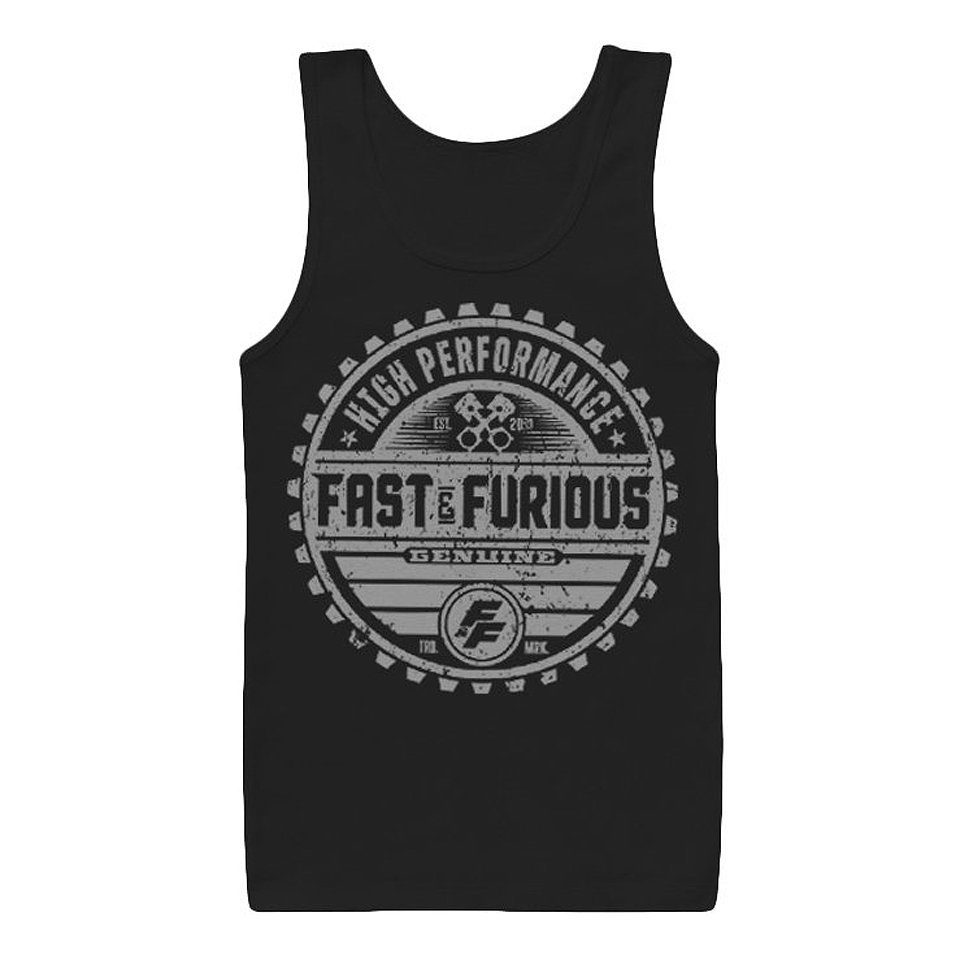 Metamorph T-Shirt Fast and Furious -Tank Top Genuine Brand