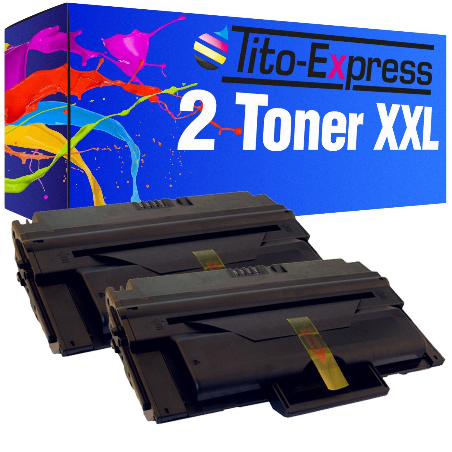 Tito-Express Tonerpatrone 2er Set ersetzt Dell 2335 Dell-2335 Dell2335 Black, für 2335dn
