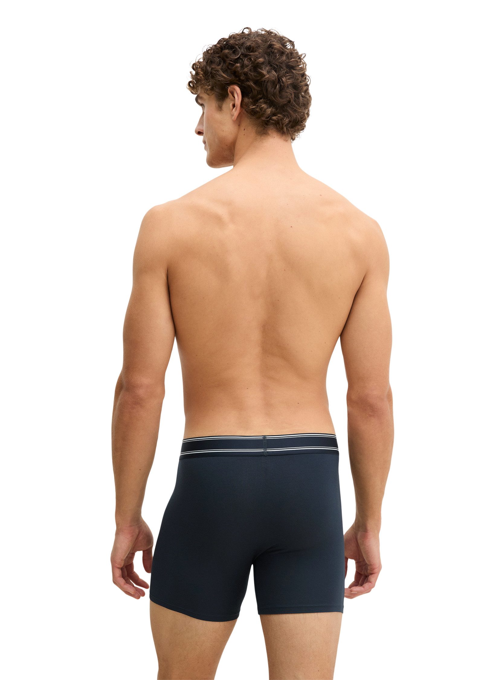Marc O'Polo Retro Pants Modal (3er Pack) mit etwas längerem Bein, Logobund, ohne Eingriff – Bild 5 von 5