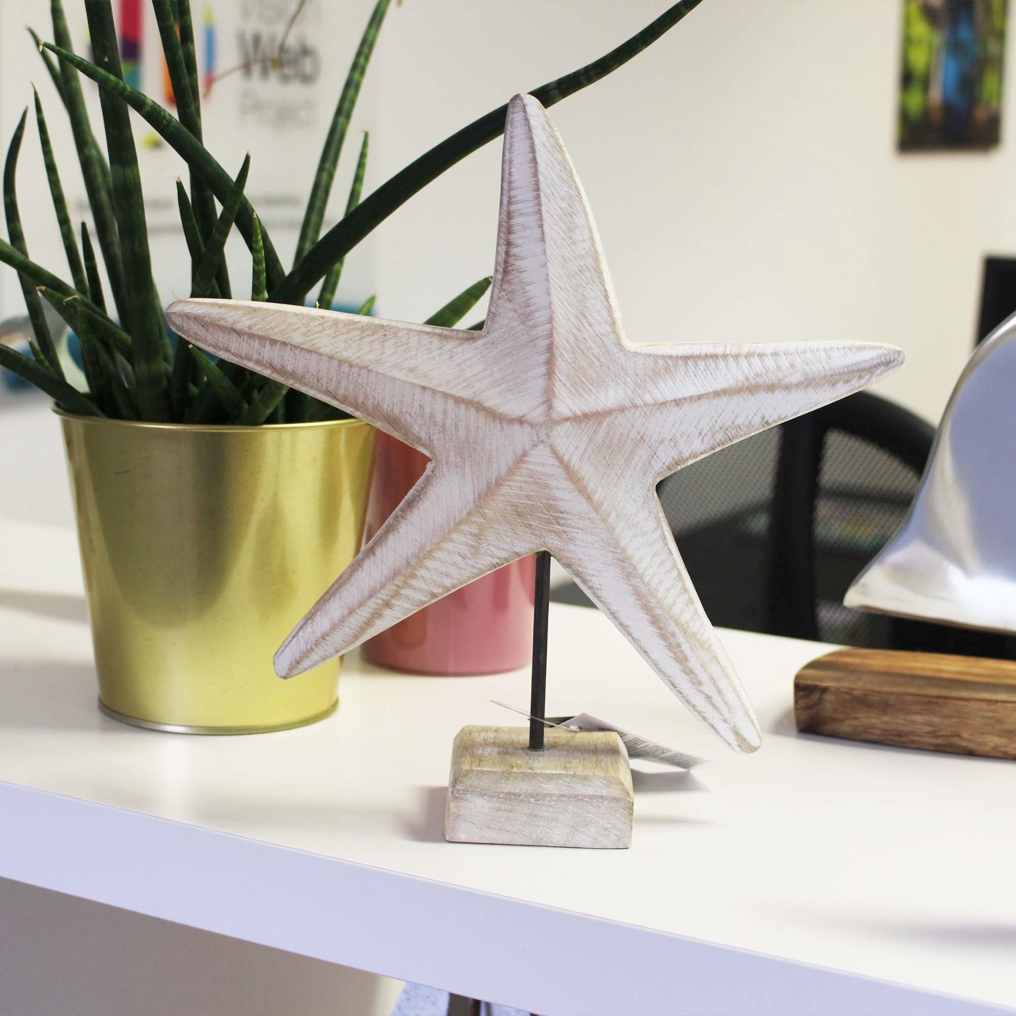 Dekoobjekt Seestern aus Holz