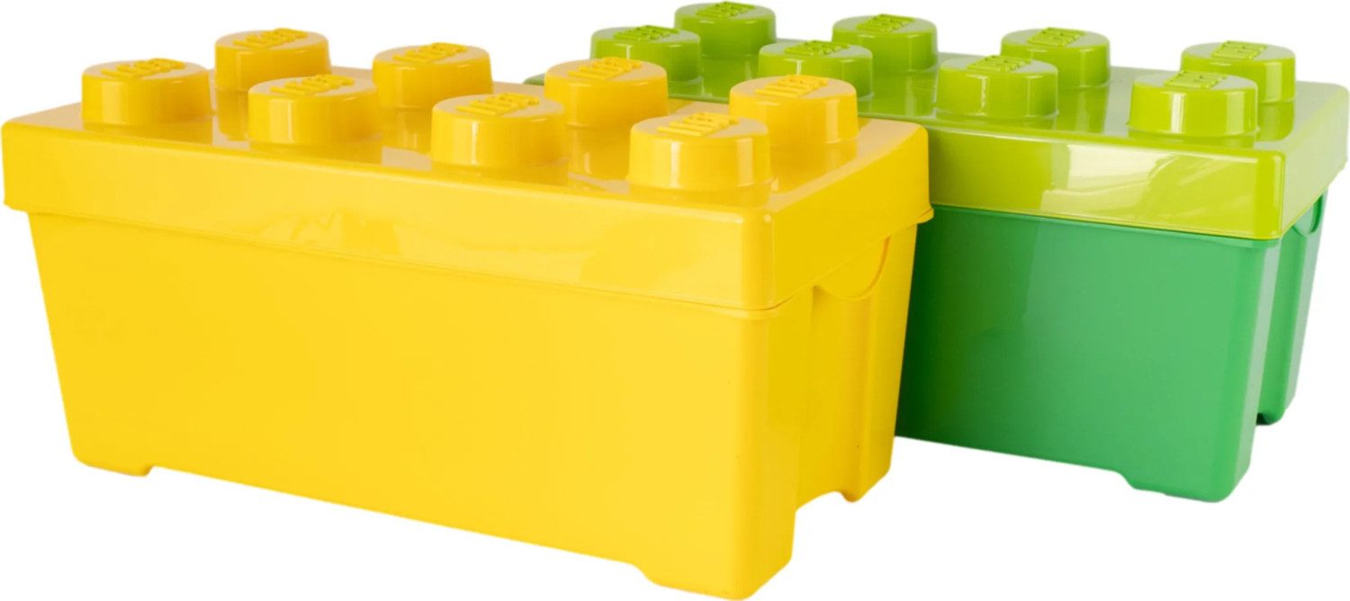 LEGO® LEGO® 2 Aufbewahrungsboxen Mittelgroß Grün günstig online kaufen