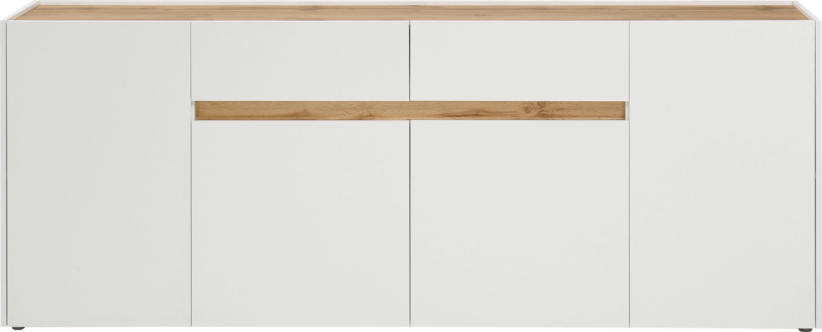 Home affaire Sideboard City/Giron, moderner Schrank, Kommode, Stauraumschrank, zeitlos, modern, ausreichend Stauraum, vielseitig einsetzbar