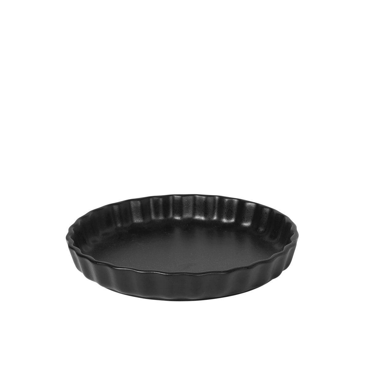 Broste Copenhagen Tortenplatte Copenhagen Vig Ofenfeste Tortenplatte Ø25 x 4cm, Glasiertes Steinzeug, (Platten), Vig Ofenfeste Tortenplatte