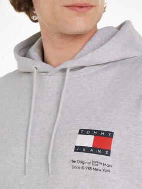 Tommy Jeans Plus Kapuzensweatshirt TJM REG ESSENTIAL FLAG HOOD EXT hoher Tragekomfort