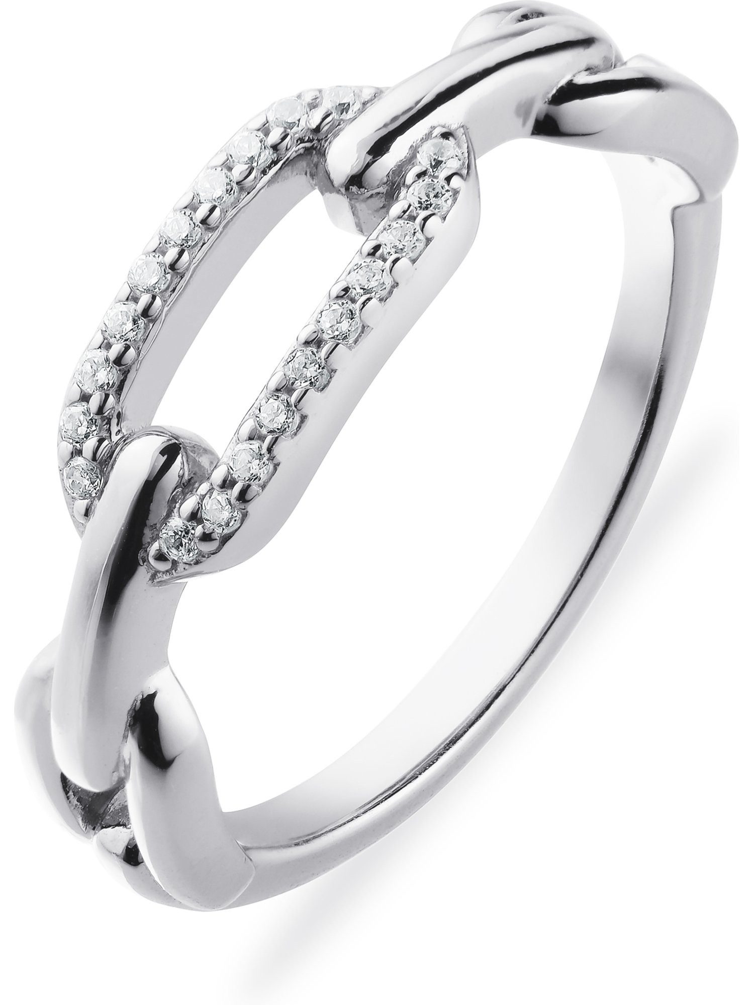 CHRIST Silberring CHRIST Damen-Ring 925er Silber, recycelt Zirkonia, Zirkon günstig online kaufen