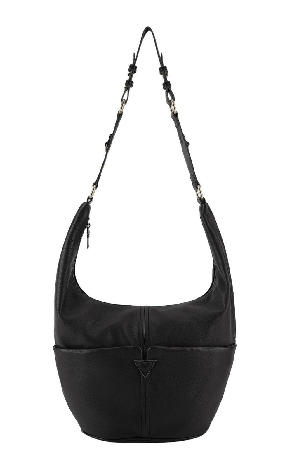 FREDsBRUDER Schultertasche Hobo Bag, aus echtem Rindsleder