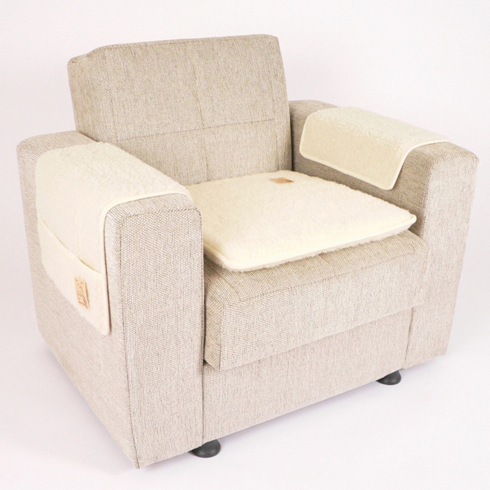 Wohndecke Armlehnenschoner 2er-Pack, Uni günstig online kaufen