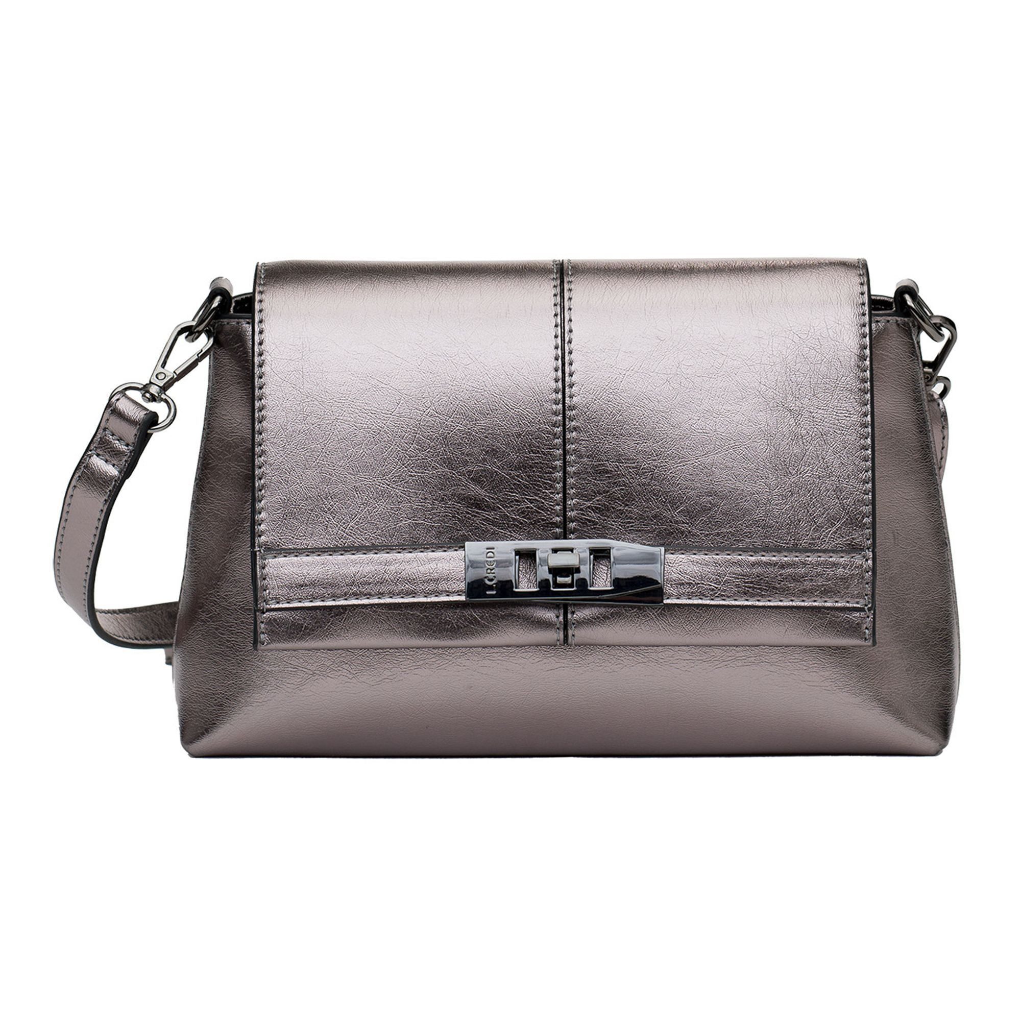 L. CREDI Schultertasche Pamela, Kunstleder günstig online kaufen