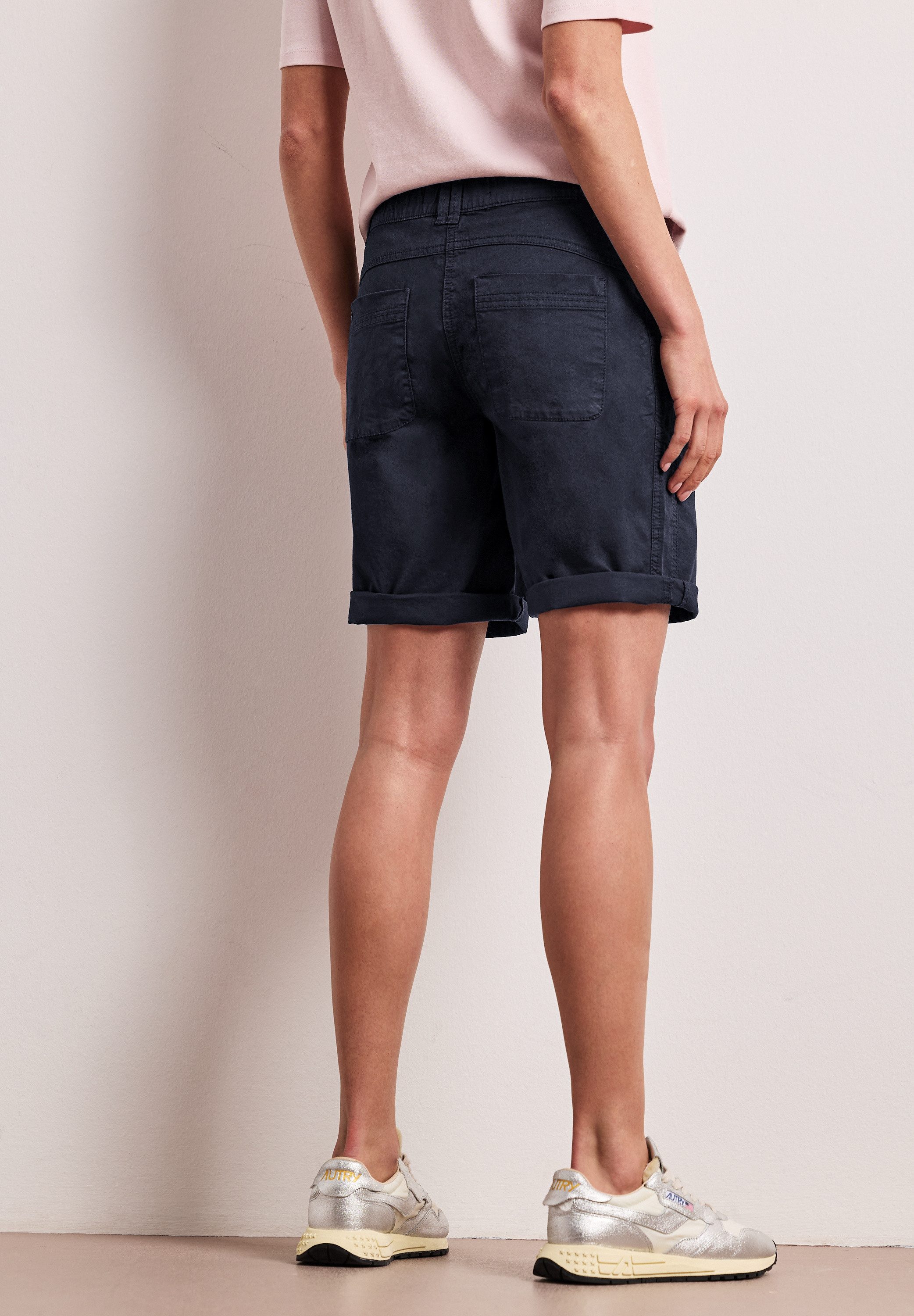 STREET ONE Bermudas Style Yulius Sommershorts mit Turn-Up