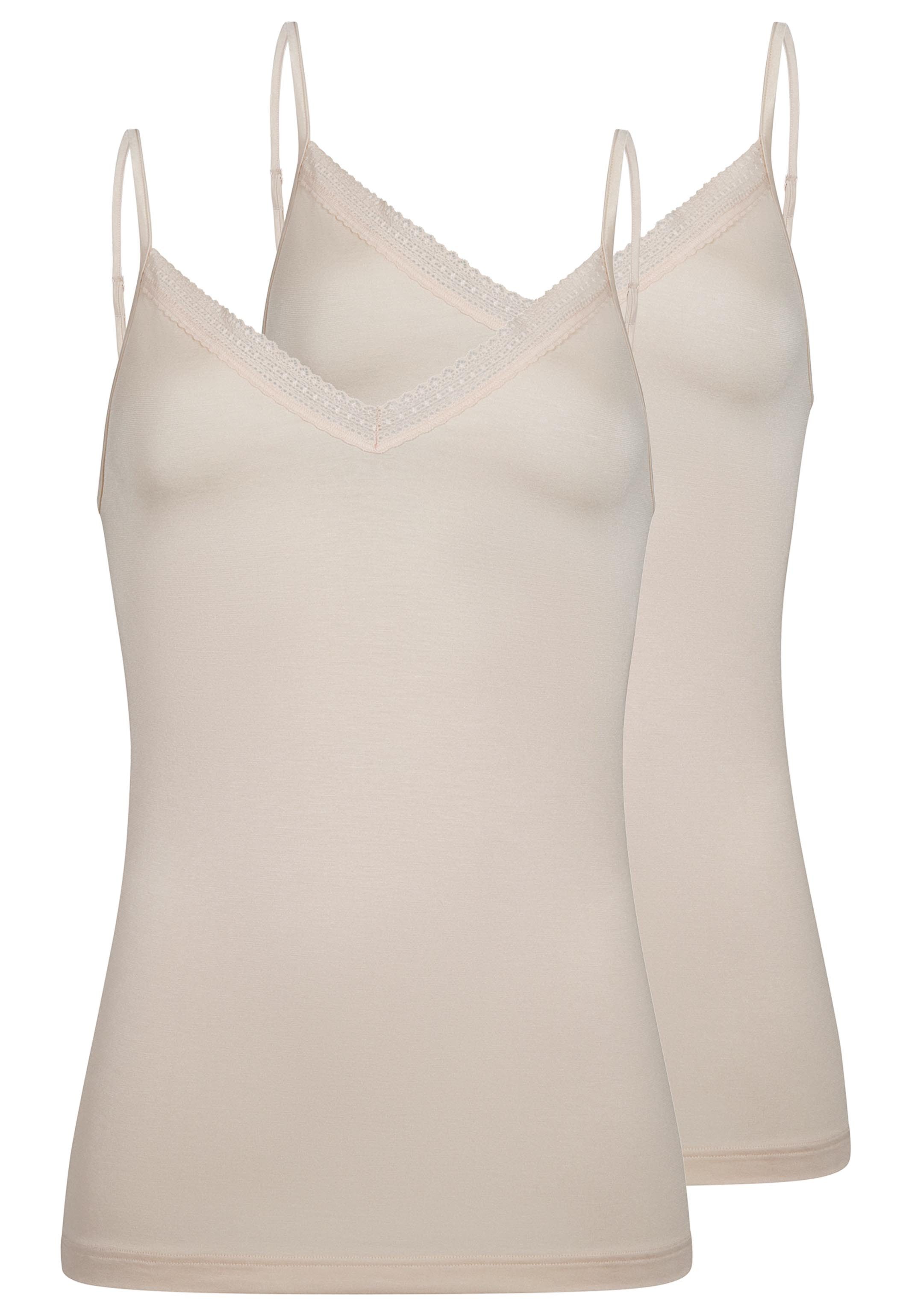 Unterhemd 2er Pack Modal Lace