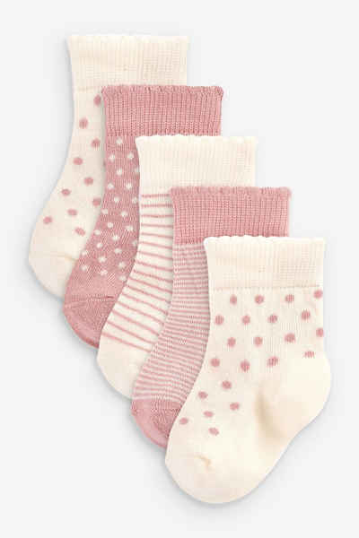 Next Kurzsocken 5 x Baby-Socken (5-Paar)