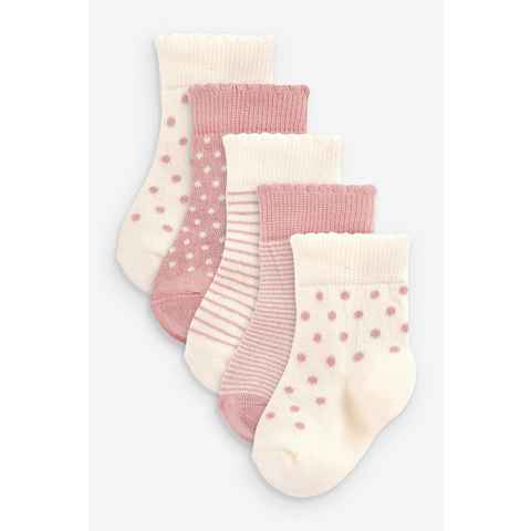 Next Kurzsocken 5 x Baby-Socken (5-Paar)