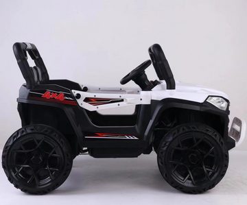 TOYAS Elektro-Kinderauto ATV Elektroauto mit 2,4G R/C MP3 Rocking Funktion 2x 6V 4Ah-Akku