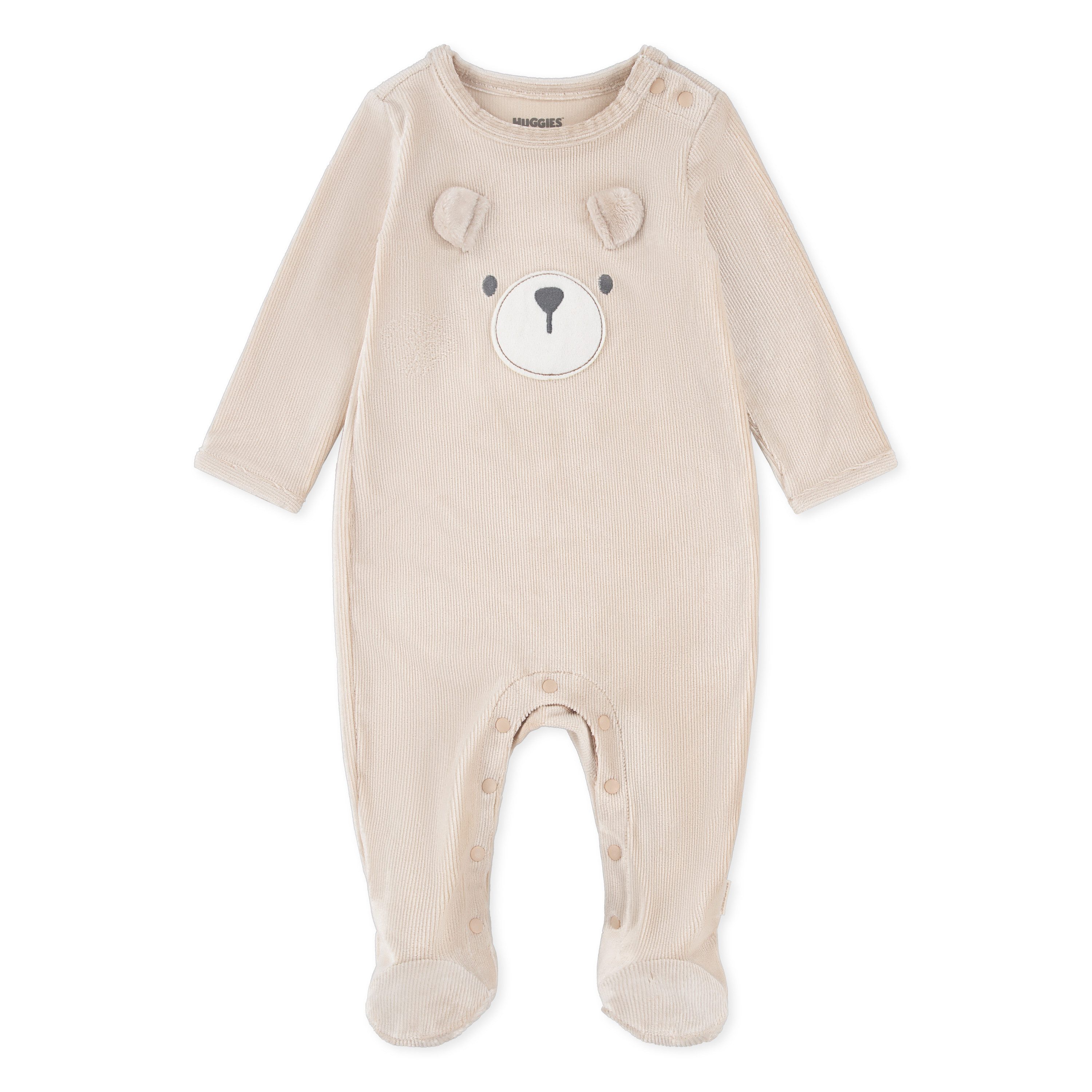 HUGGIES babywear Strampler HUGN FOOTED COVERALL Cord in elastischer Qualität