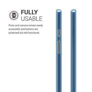 kwmobile Tablet-Hülle Hülle für Samsung Galaxy Tab A 8.0 (2019), Silikon Case transparent - Tablet Cover Tablethülle gummiert