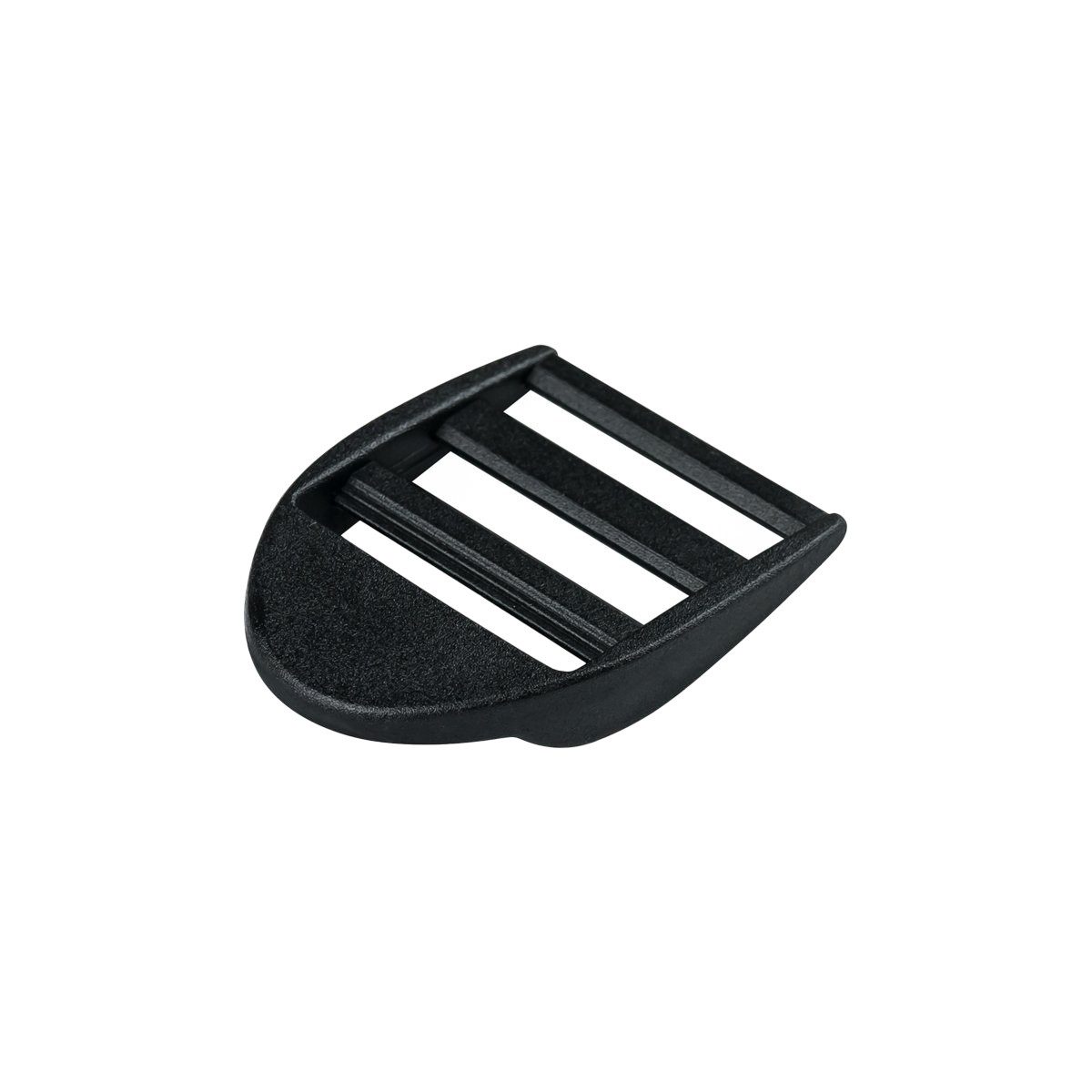 LYSEL® Kunststoff Doppelschieber schwarz 30mm Gurtstecker (1-tlg), 41 x 30 mm [L x B]