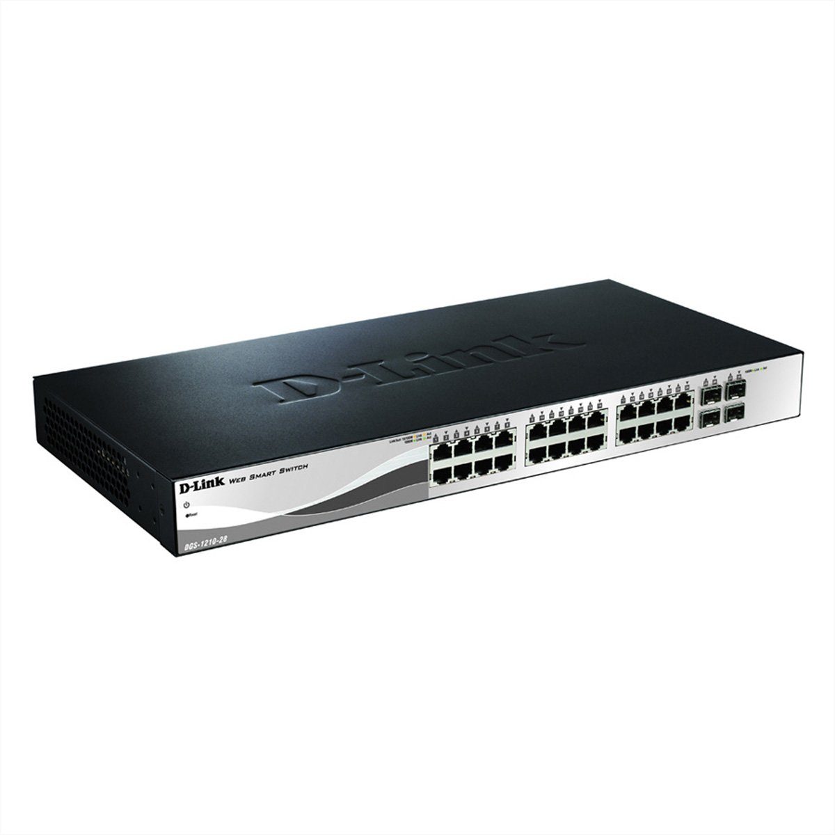 D-Link DGS-1210-28 28-Port Web Smart Gigabit Switch Netzwerk-Switch