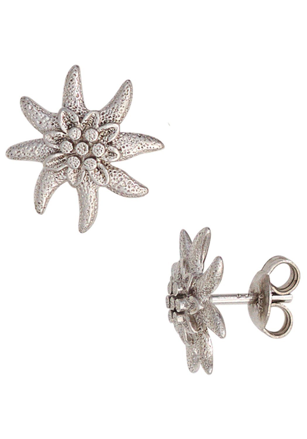 Paar Ohrstecker Edelweiß