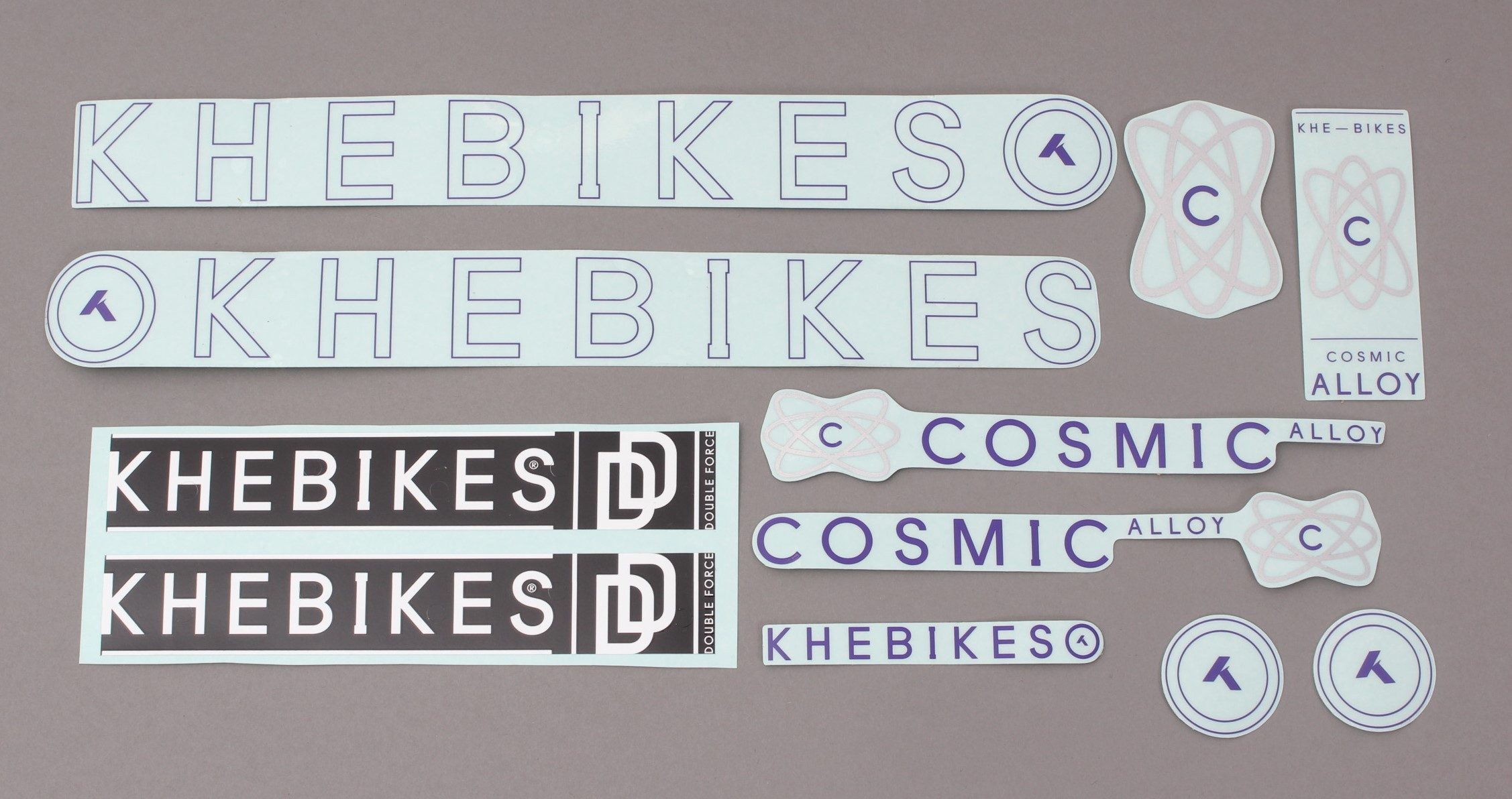 KHEbikes Aufkleber Original KHE COSMIC AL Aufkleberset 11 Sticker