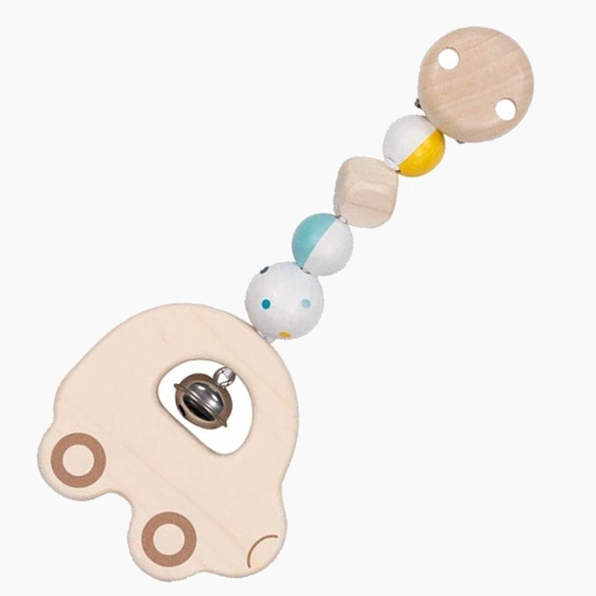 goki Kinderwagenanhänger Clip Auto (packung, 1-tlg., set), begeistert Babys und weckt ihre Neugier