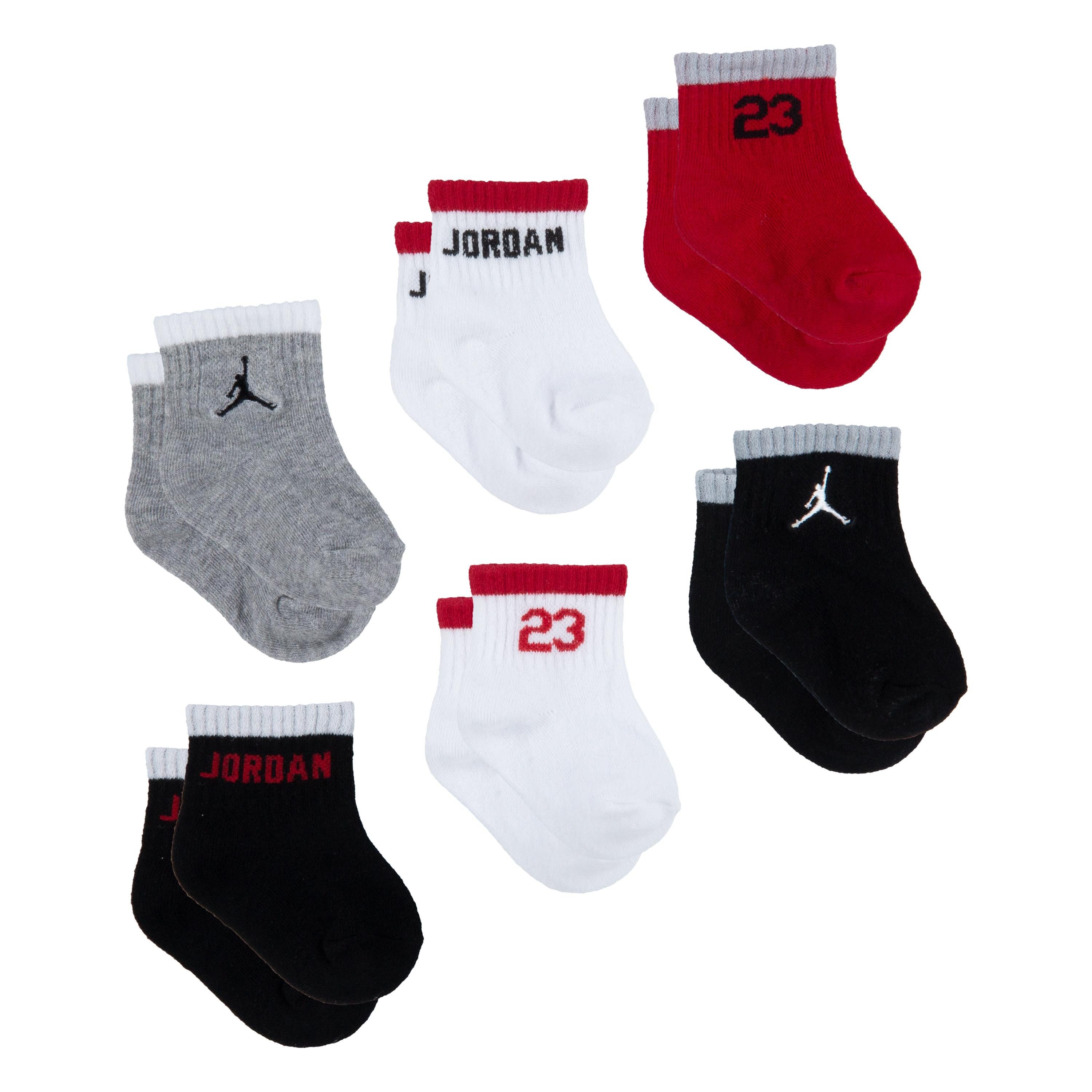 Jordan Sportsocken JHN JORDAN LEGACY für Kids (6-Paar) für Kinder, für Training und Freizeit, im 6er-Pack