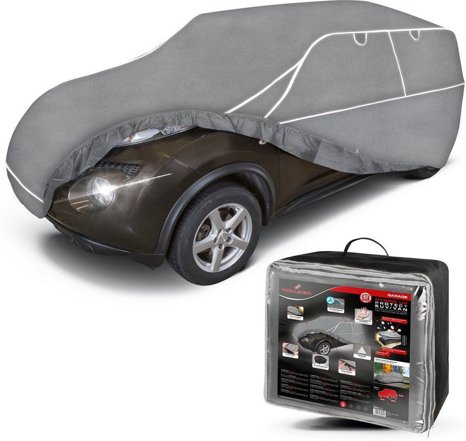 WALSER Hagelschutzplane Hybrid UV Protect, SUV-Hagelschutzgarage in den  Größen S, M, L und XL