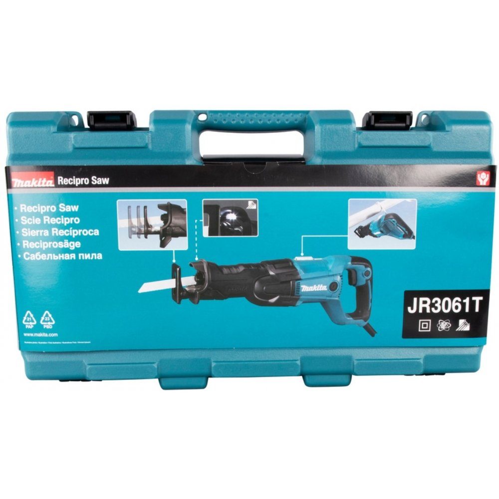 Makita Reciprosäge JR3061T - Elektro-Reciprosäge - blau/schwarz