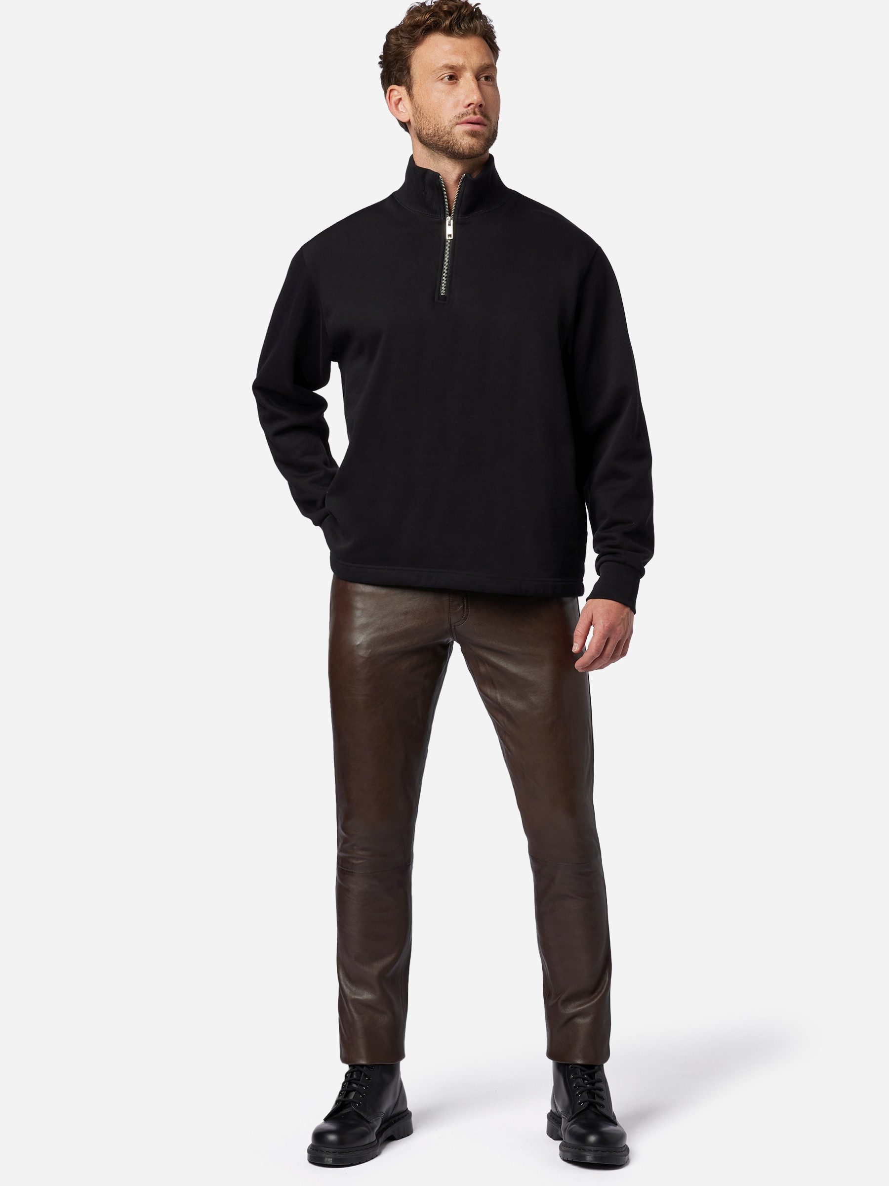 RICANO Lederhose No. 3 TR – Slim Fit Lederhose aus Lamm Leder im 5-Pocket-S günstig online kaufen