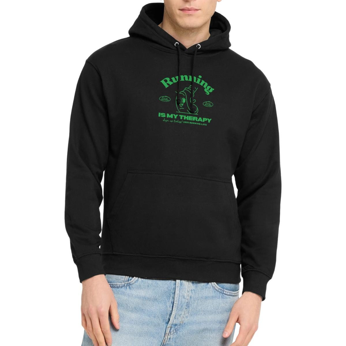 Spreadshirt Hoodie Running Club Design Unisex Hoodie (1-tlg)