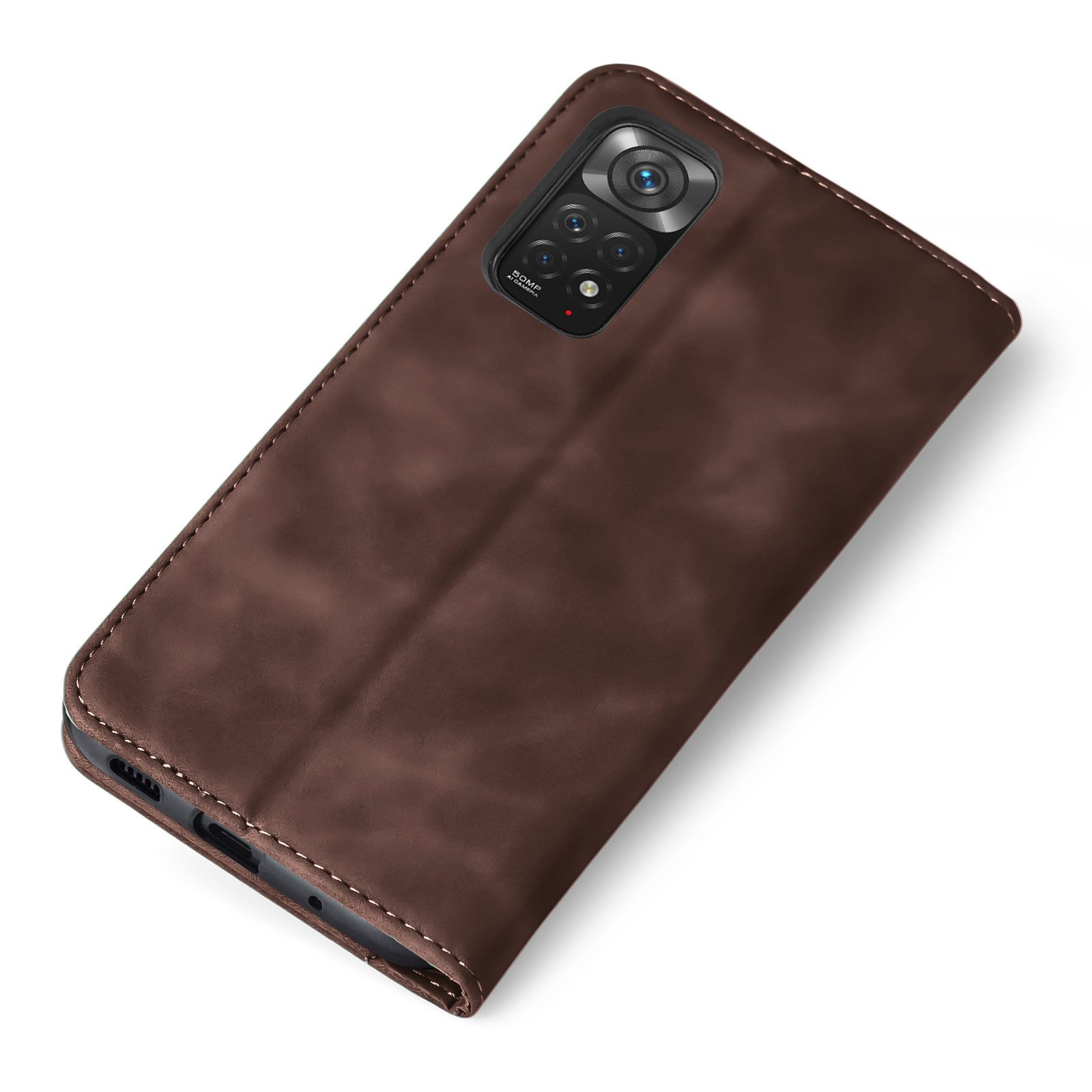 Tec-Expert Handyhülle Tasche Hülle für Xiaomi Redmi Note 11 6.43 Zoll, 6.43, Cover Klapphülle Case mit Kartenfach Fliphülle aufstellbar – Bild 2 von 5