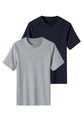 Bench. Loungewear T-Shirt (2er-Pack) Basic in uni