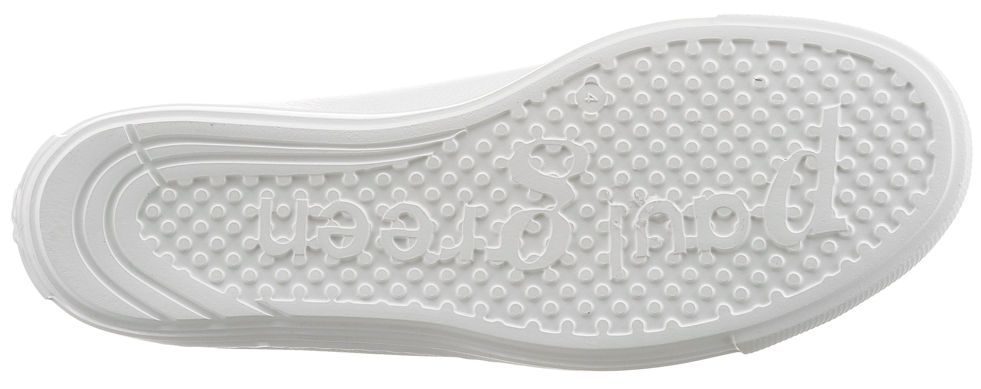 Sneaker Slip-On praktischer Paul Green weiß mit Gummizugschnürung