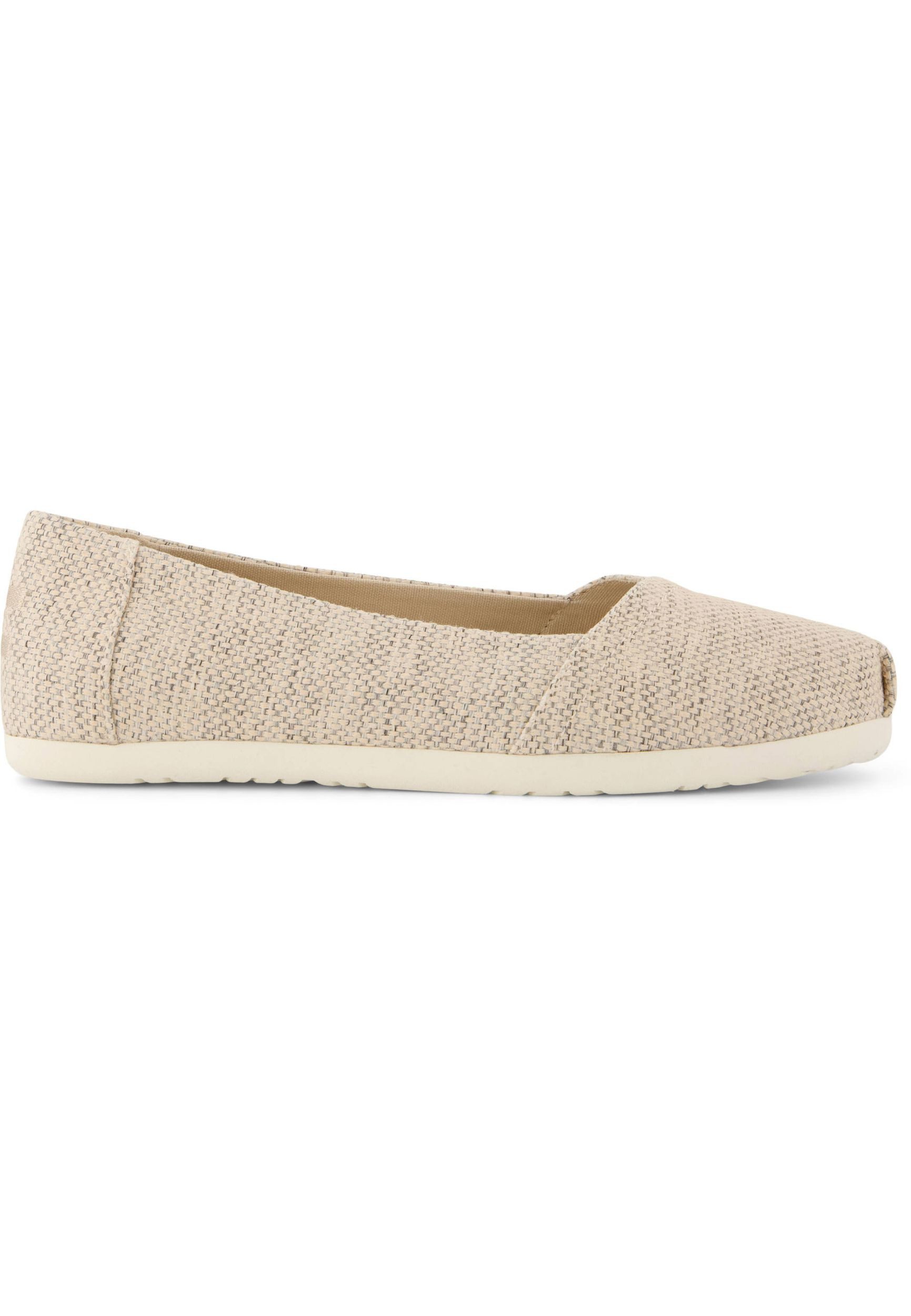 TOMS ALPARGATA BALLET Ballerina Fog Textured Melange