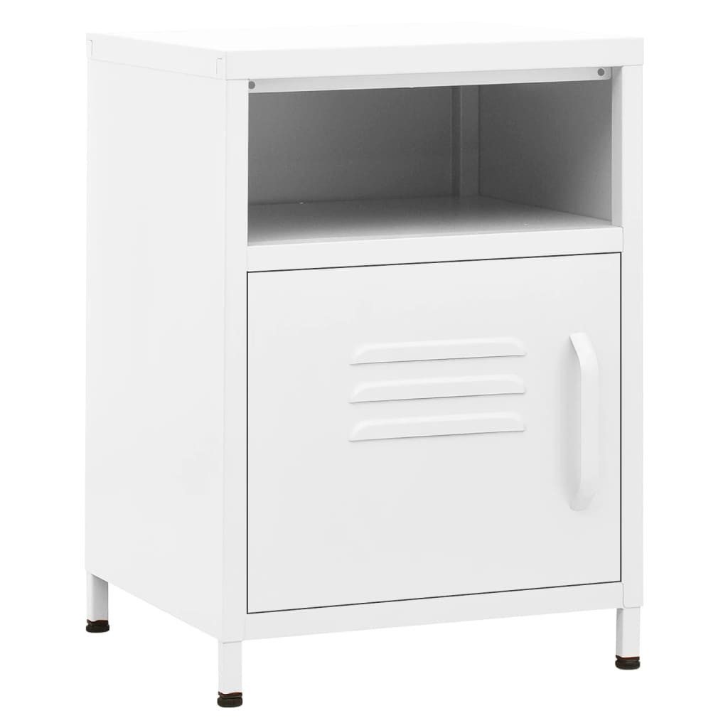 vidaXL Nachttisch Nachttisch Weiß 35x35x51 cm günstig online kaufen