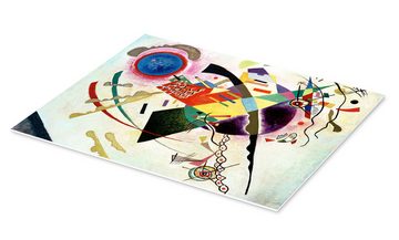 Posterlounge Forex-Bild Wassily Kandinsky, Blauer Kreis, Malerei