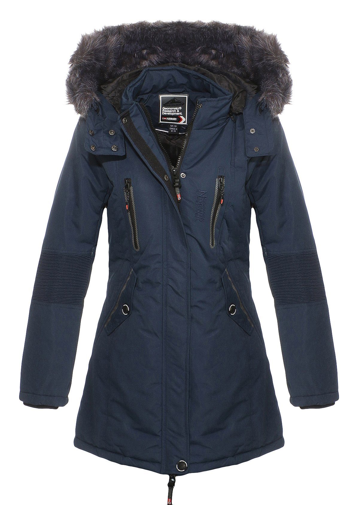 Geographical Norway Winterjacke dicke Damen Outdoor Jacke sehr warm in Unif günstig online kaufen