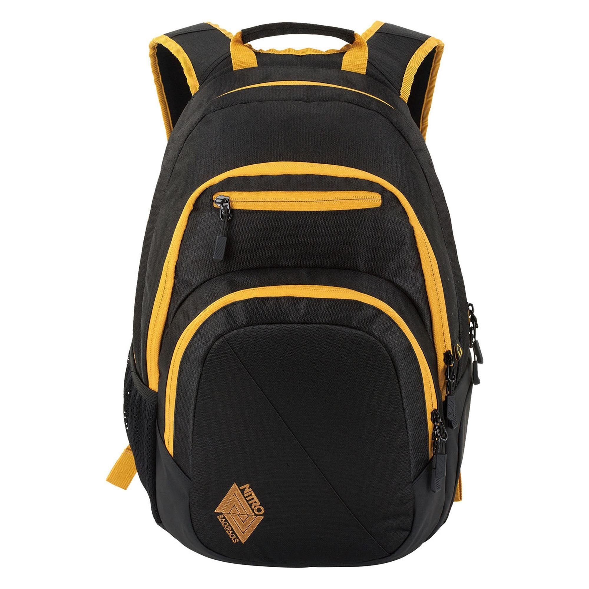 NITRO Laptoprucksack Stash 29, Nylon golden black